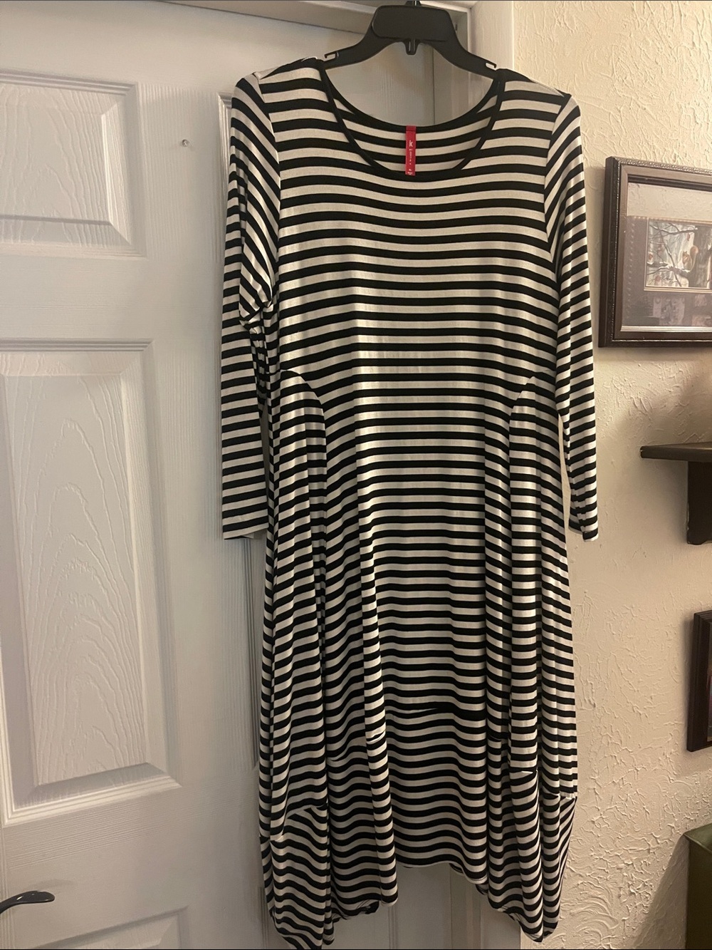 Dillard’s IC by Connie K Striped Dress Size XL NWOT Retail $178 super cute